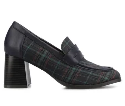 Women's Journee Collection Malleah Block Heel Loafers