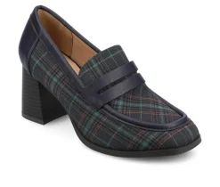 Women's Journee Collection Malleah Block Heel Loafers