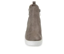Women's Journee Collection Pennelope Wedge Sneakers