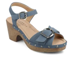 Women's Journee Collection Silvana Wedge Sandals