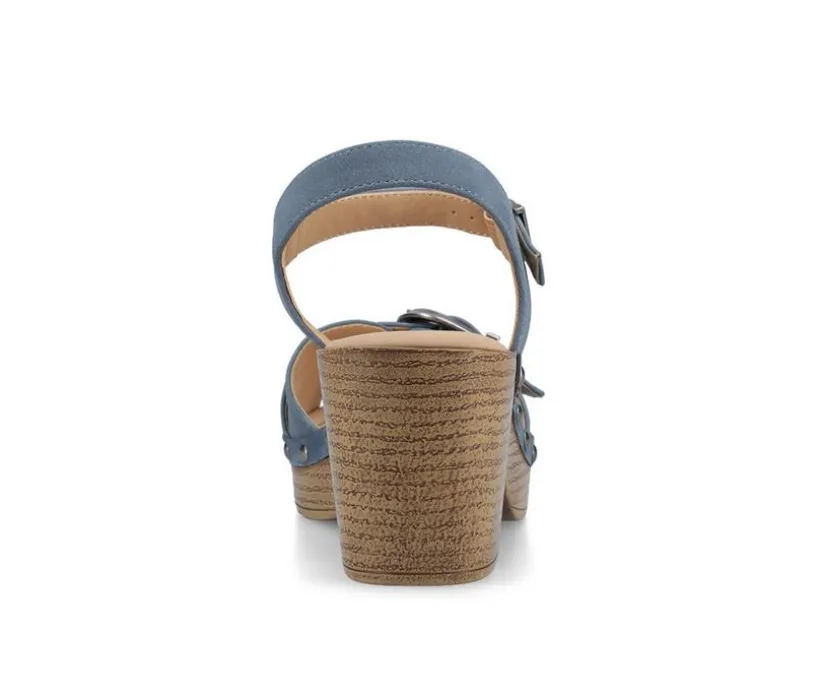Women's Journee Collection Silvana Wedge Sandals