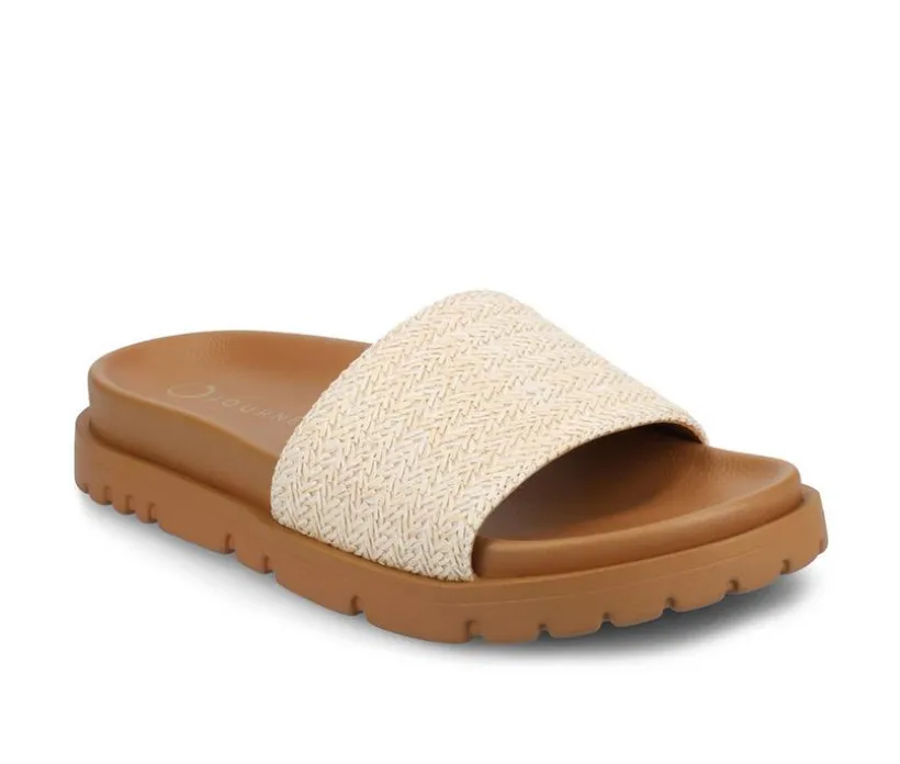 Women's Journee Collection Starr Footbed Sandals
