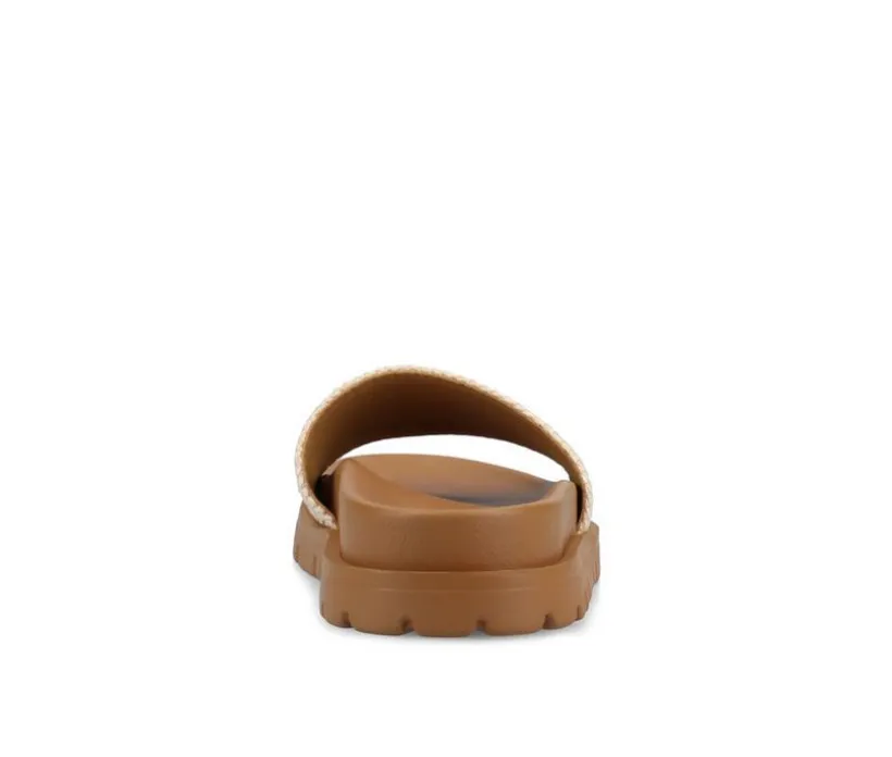 Women's Journee Collection Starr Footbed Sandals