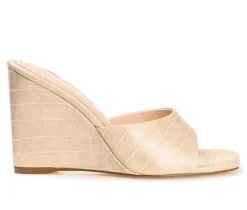 Women's Journee Collection Vivvy Wedge Dress Sandals