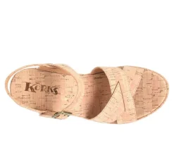 Women's Korks Denuca Wedge Sandals