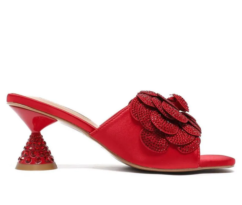 Women's Lady Couture Petal Heeled Sandals