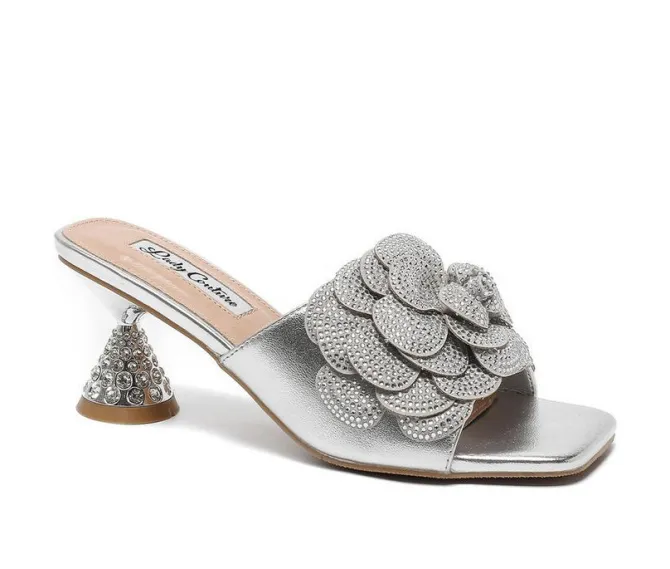 Women's Lady Couture Petal Heeled Sandals