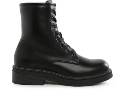Women's London Rag Clover Combat Booties