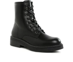 Women's London Rag Clover Combat Booties