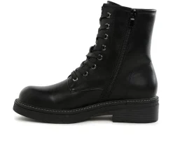 Women's London Rag Clover Combat Booties