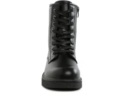 Women's London Rag Clover Combat Booties