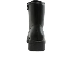 Women's London Rag Clover Combat Booties