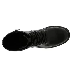 Women's London Rag Clover Combat Booties