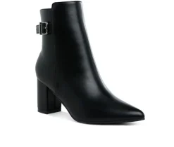 Women's London Rag Conchos Booties
