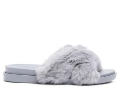 Women's London Rag Homey Fuzzy Sandals