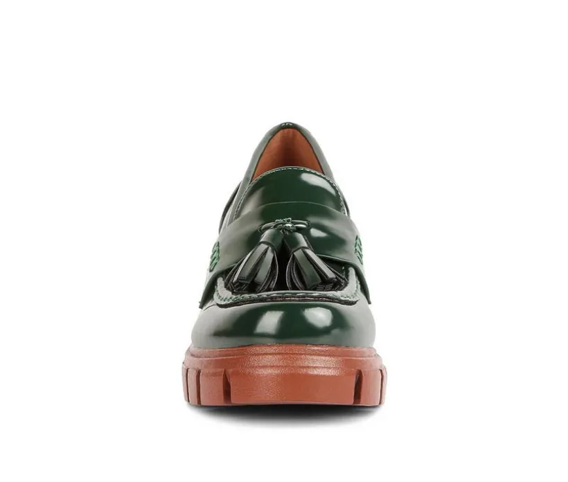 Women's London Rag Jonah Chunky Heeled Loafers