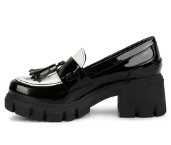 Women's London Rag Jonah Chunky Heeled Loafers