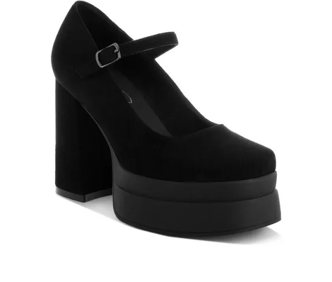 Women's London Rag Kenny Pumps