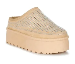 Women's London Rag Kickles Paltform Clogs