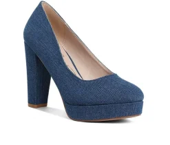 Women's London Rag Kostur Pumps