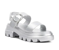 Women's London Rag Silas Wedges