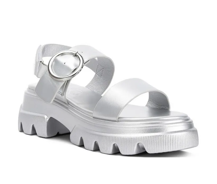 Women's London Rag Silas Wedges