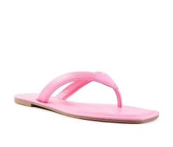 Women's London Rag Tolpo Flip-Flops