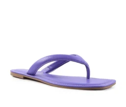 Women's London Rag Tolpo Flip-Flops