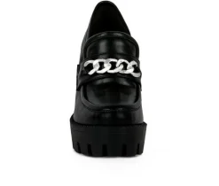 Women's London Rag Y2K High Platform Heeled Loafers