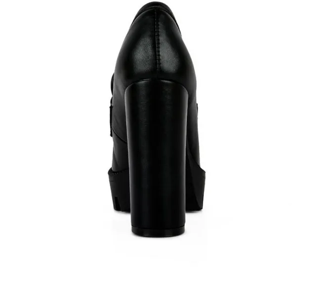 Women's London Rag Y2K High Platform Heeled Loafers