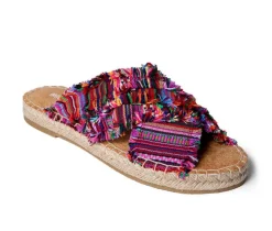 Women's Minnetonka Pearle Crossband Sandals