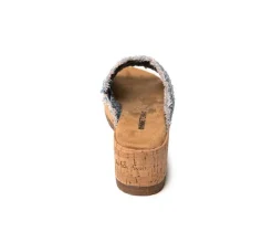 Women's Minnetonka Posey Crossband Wedge Sandals