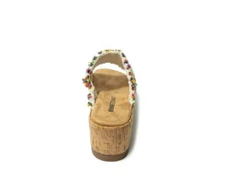 Women's Minnetonka Posey Crossband Wedge Sandals