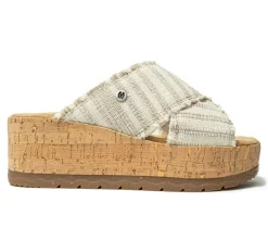 Women's Minnetonka Posey Crossband Wedge Sandals