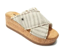 Women's Minnetonka Posey Crossband Wedge Sandals