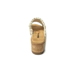 Women's Minnetonka Posey Crossband Wedge Sandals