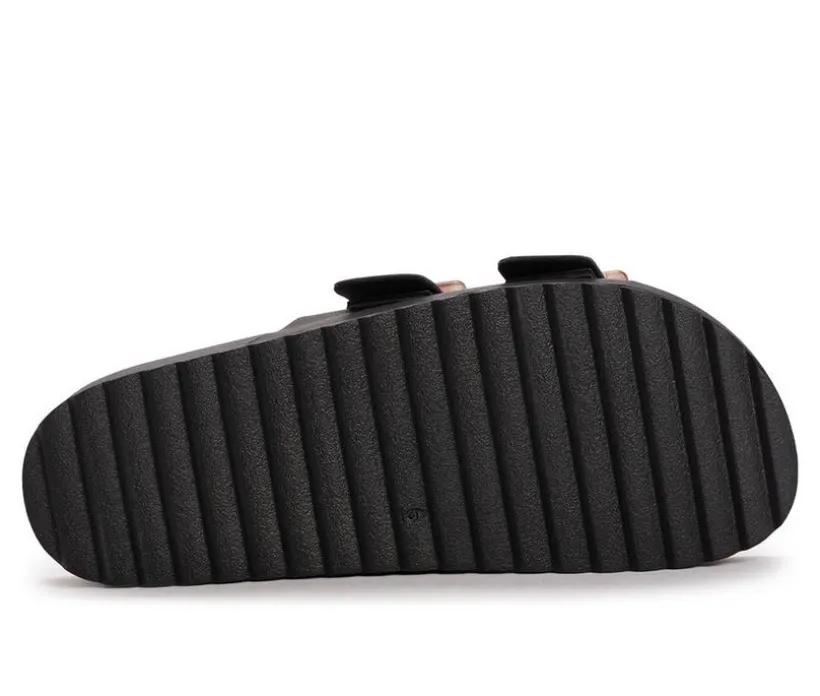 Women's MUK LUKS Grand Cayman Footbed Sandals