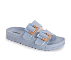 Women's MUK LUKS Grand Cayman Footbed Sandals