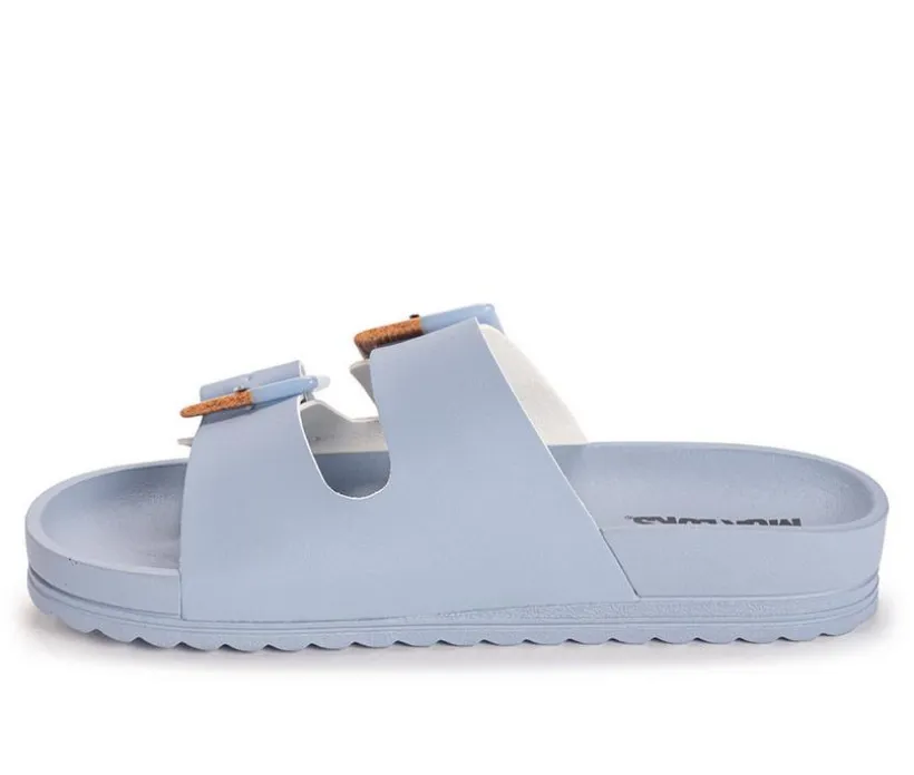 Women's MUK LUKS Grand Cayman Footbed Sandals