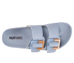 Women's MUK LUKS Grand Cayman Footbed Sandals