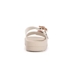 Women's MUK LUKS Grand Cayman Footbed Sandals