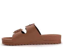 Women's MUK LUKS Grand Cayman Footbed Sandals