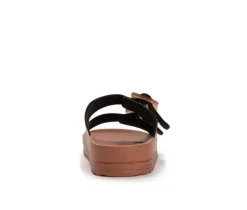 Women's MUK LUKS Grand Cayman Footbed Sandals