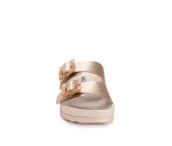Women's MUK LUKS Grand Cayman Footbed Sandals