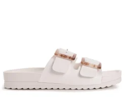 Women's MUK LUKS Grand Cayman Footbed Sandals