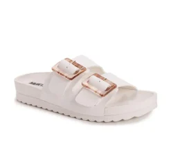 Women's MUK LUKS Grand Cayman Footbed Sandals
