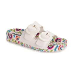 Women's MUK LUKS Grand Cayman Printed Slide Sandals