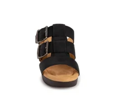 Women's MUK LUKS Myra Heeled Sandals