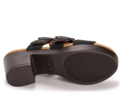 Women's MUK LUKS Myra Heeled Sandals