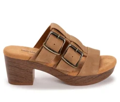 Women's MUK LUKS Myra Heeled Sandals